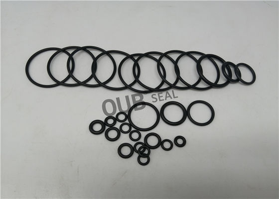 Professional Excavator Black Rubber O Rings PC400-6 PC400-5 Control Valve Seal Ring